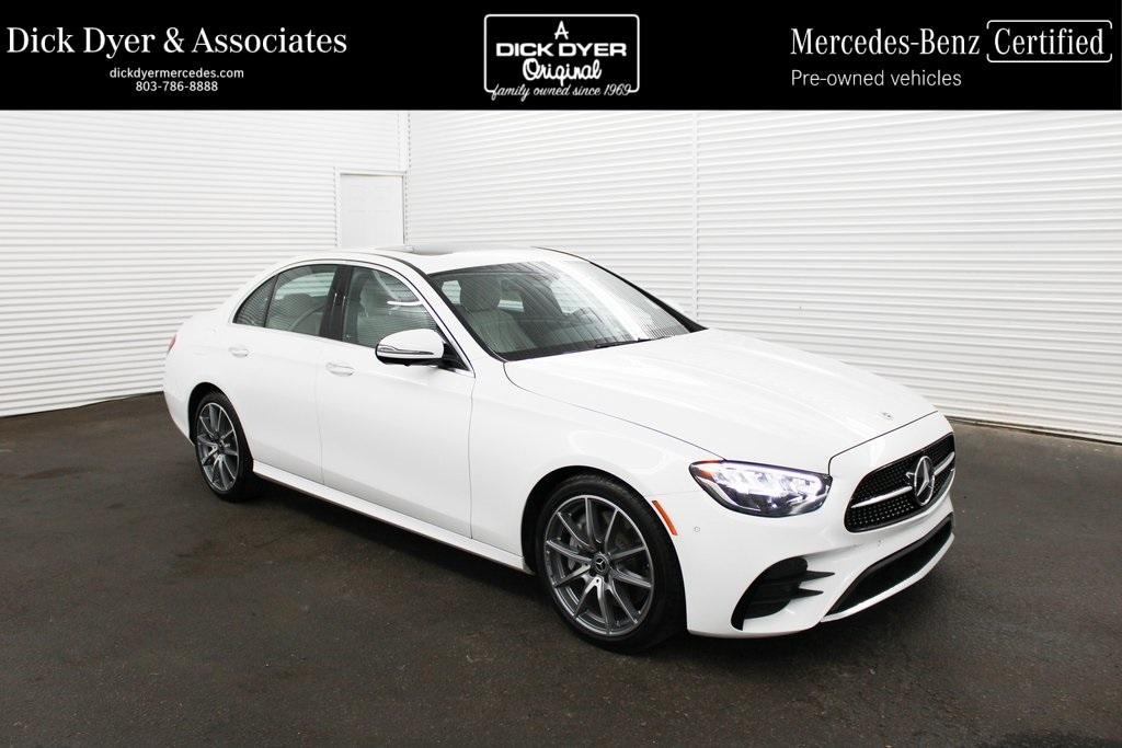 used 2022 Mercedes-Benz E-Class car, priced at $44,989