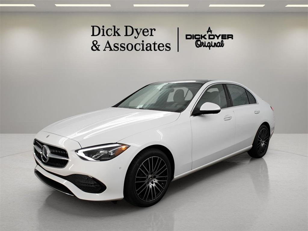 new 2025 Mercedes-Benz C-Class car, priced at $50,805