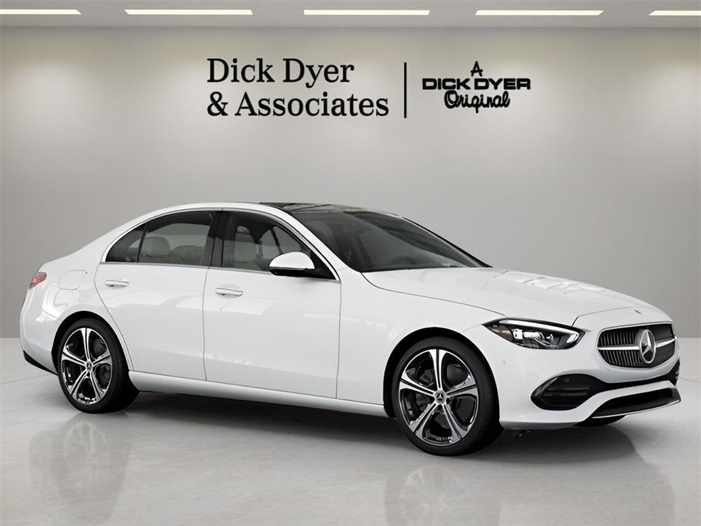 new 2025 Mercedes-Benz C-Class car, priced at $54,415
