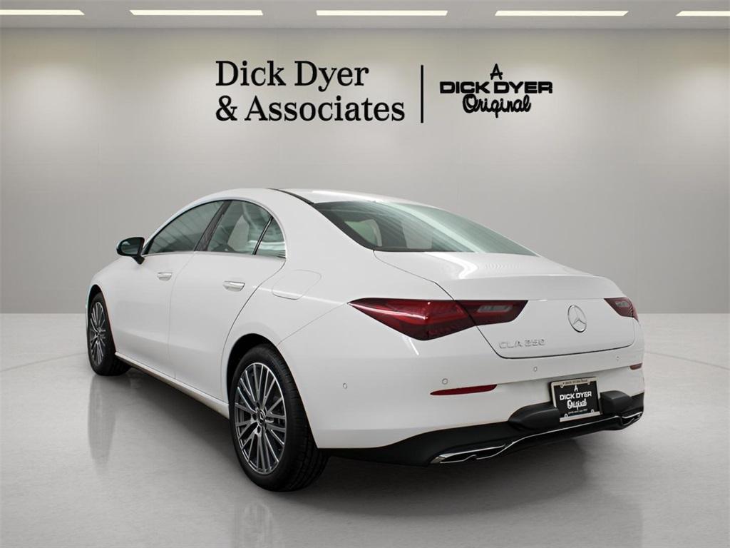 new 2025 Mercedes-Benz CLA 250 car, priced at $45,745