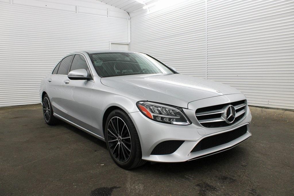 used 2021 Mercedes-Benz C-Class car, priced at $27,989
