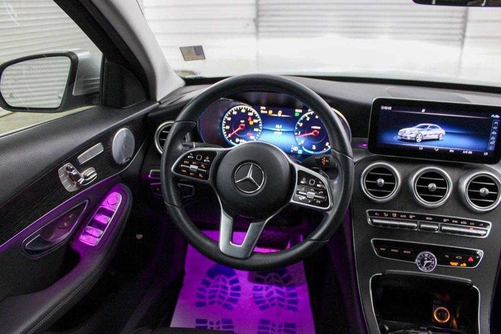 used 2021 Mercedes-Benz C-Class car, priced at $29,489
