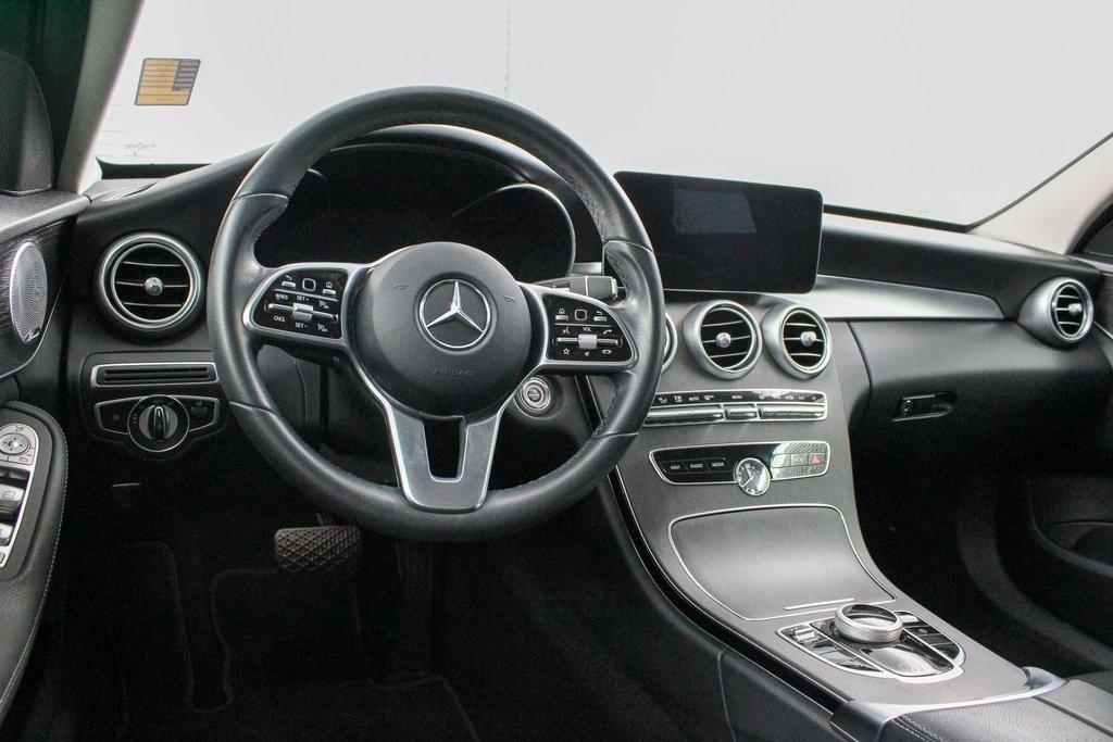 used 2021 Mercedes-Benz C-Class car, priced at $28,989