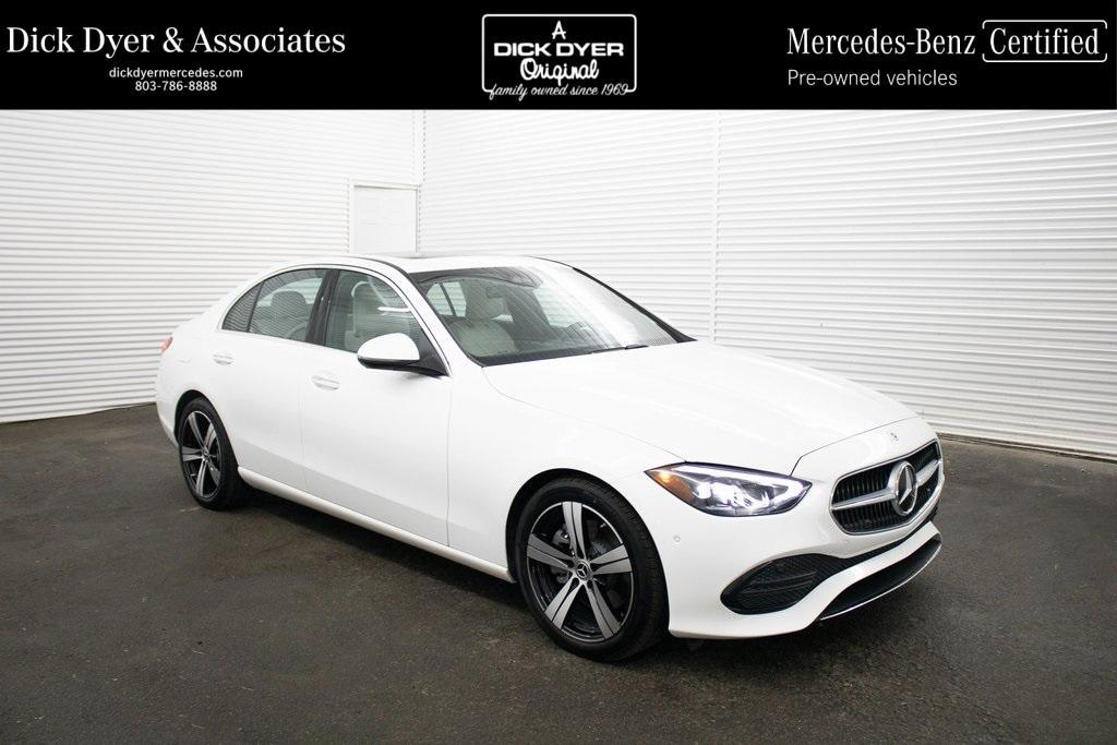 used 2024 Mercedes-Benz C-Class car, priced at $43,989