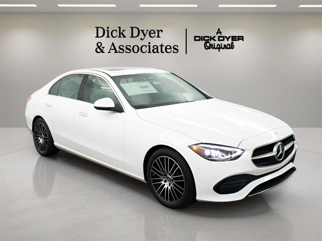 used 2024 Mercedes-Benz C-Class car, priced at $42,989