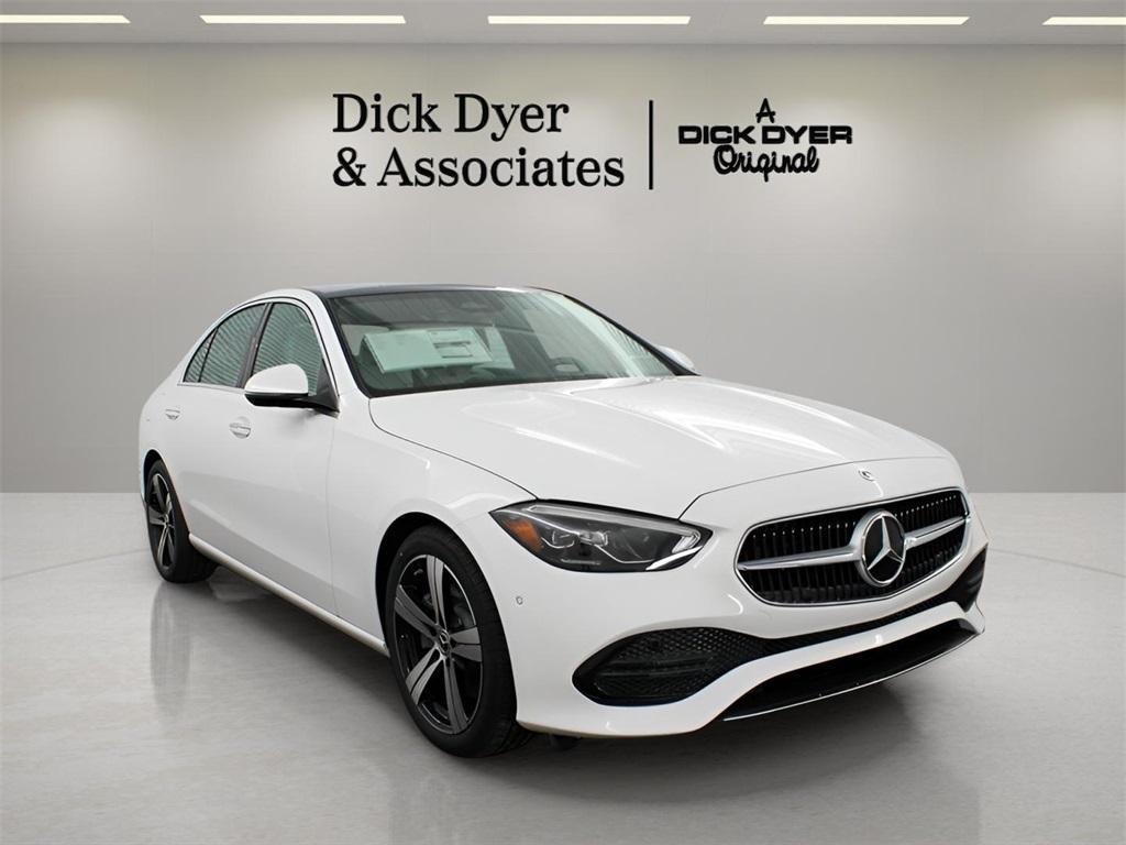 new 2025 Mercedes-Benz C-Class car, priced at $51,085