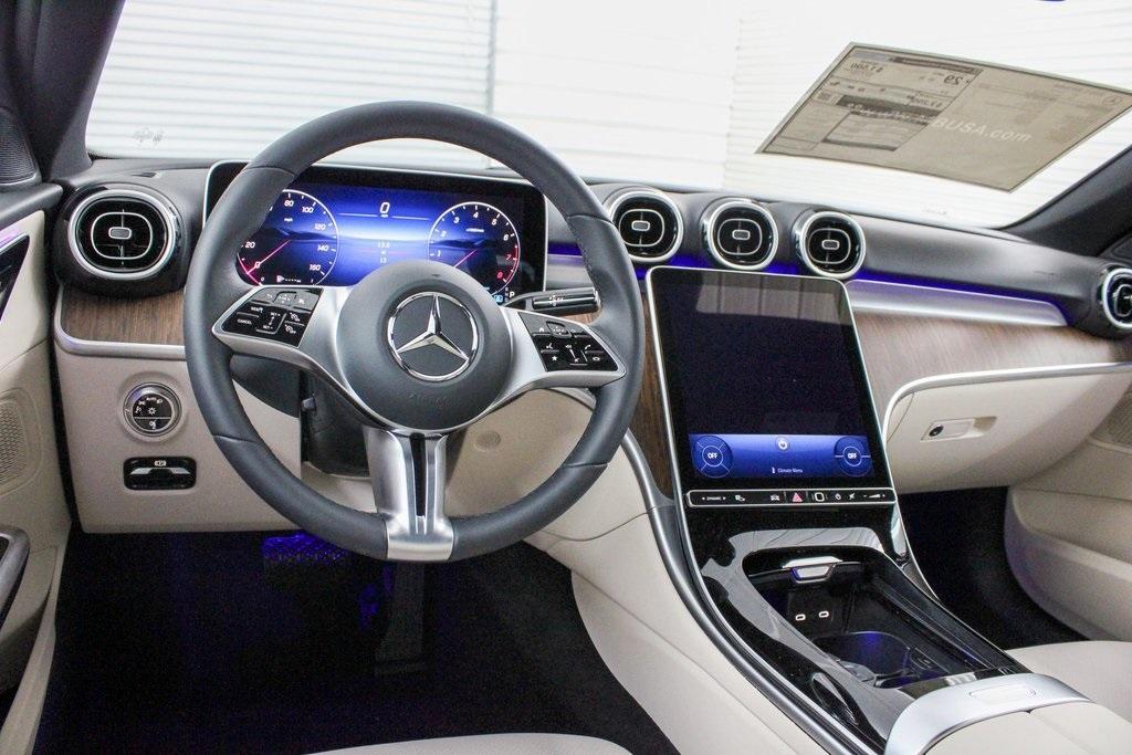 new 2025 Mercedes-Benz C-Class car, priced at $51,085
