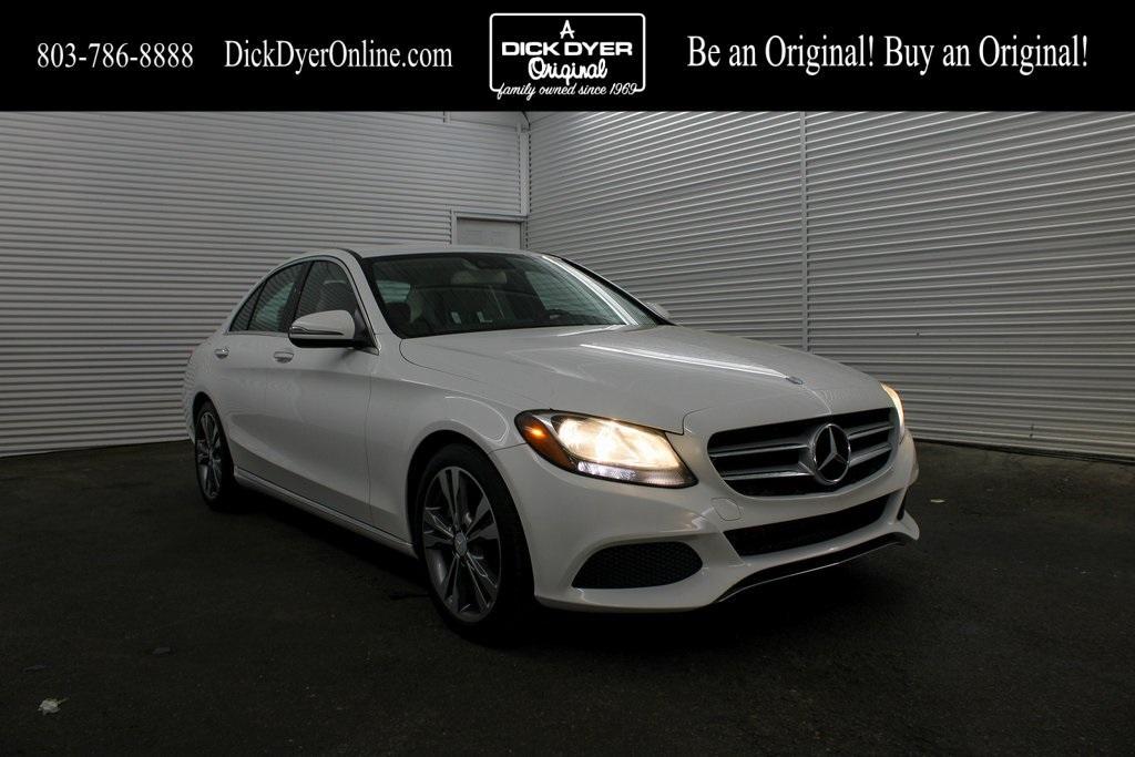 used 2016 Mercedes-Benz C-Class car, priced at $17,989