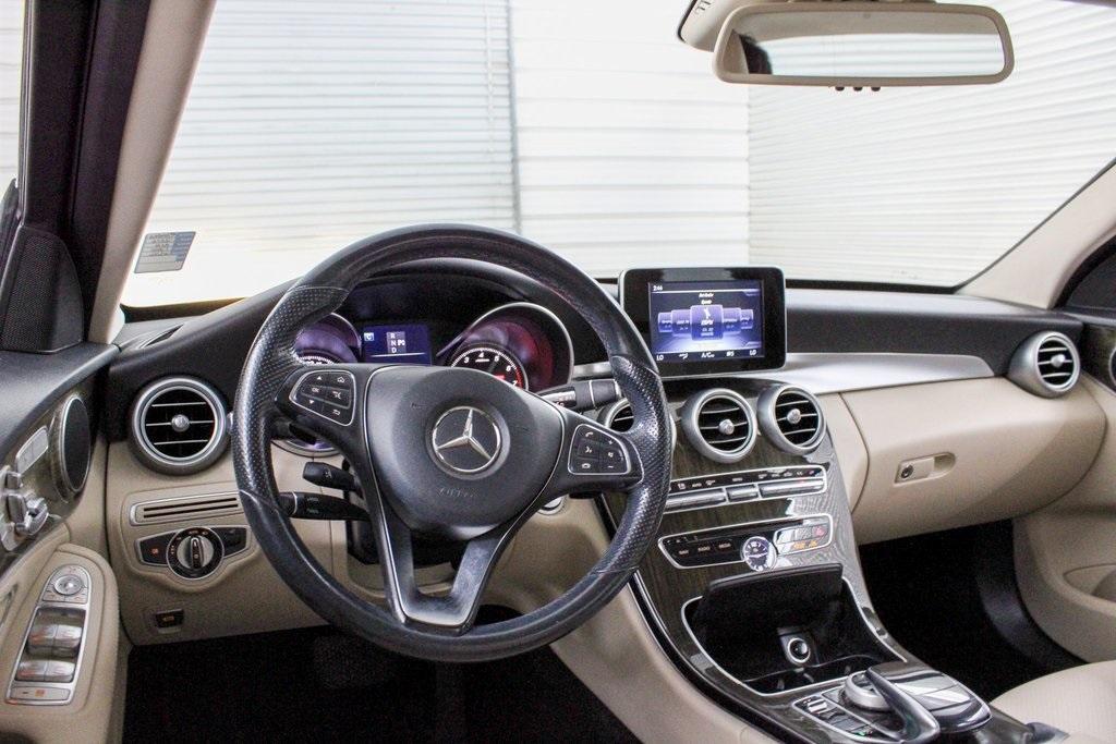 used 2016 Mercedes-Benz C-Class car, priced at $17,989