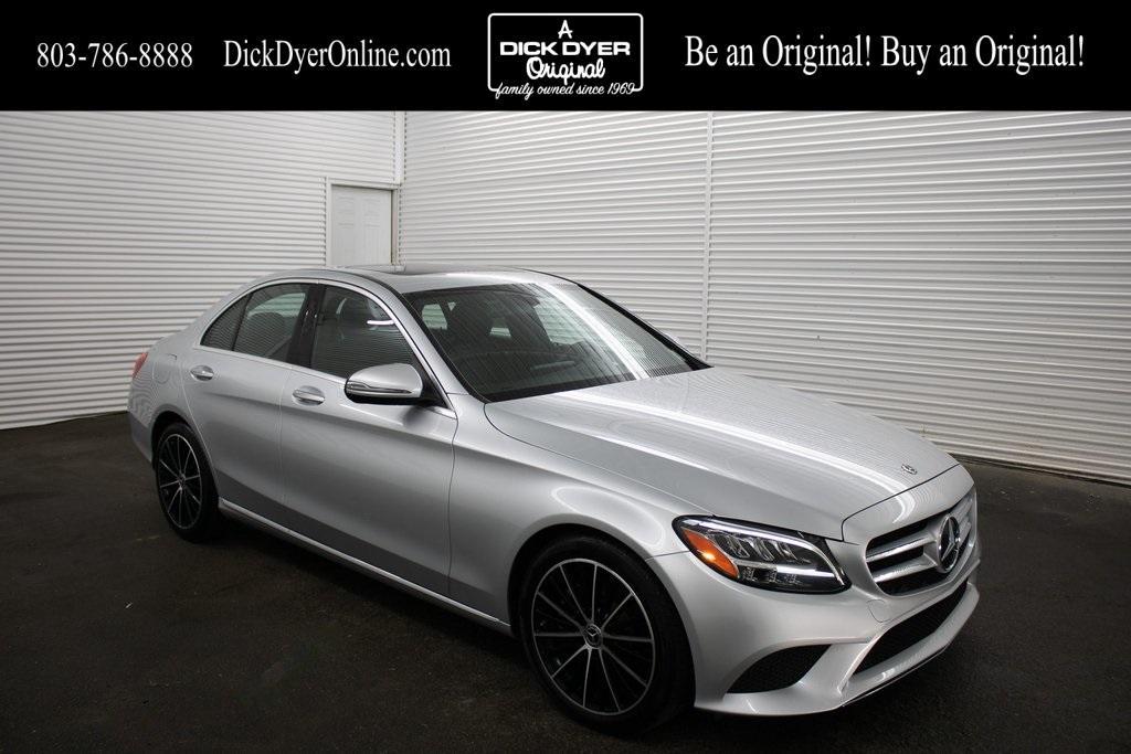 used 2021 Mercedes-Benz C-Class car, priced at $28,989