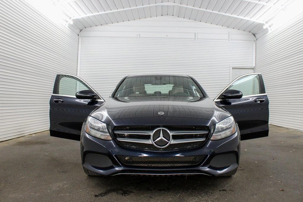 used 2018 Mercedes-Benz C-Class car, priced at $19,989
