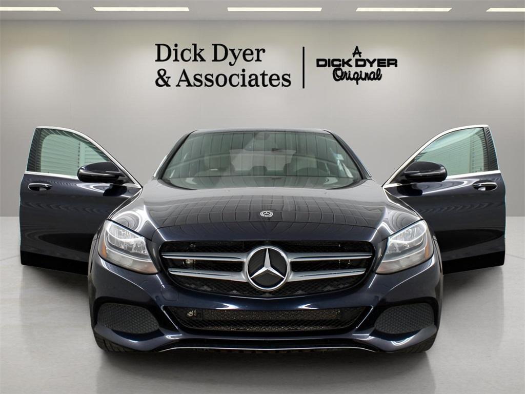 used 2018 Mercedes-Benz C-Class car, priced at $17,989