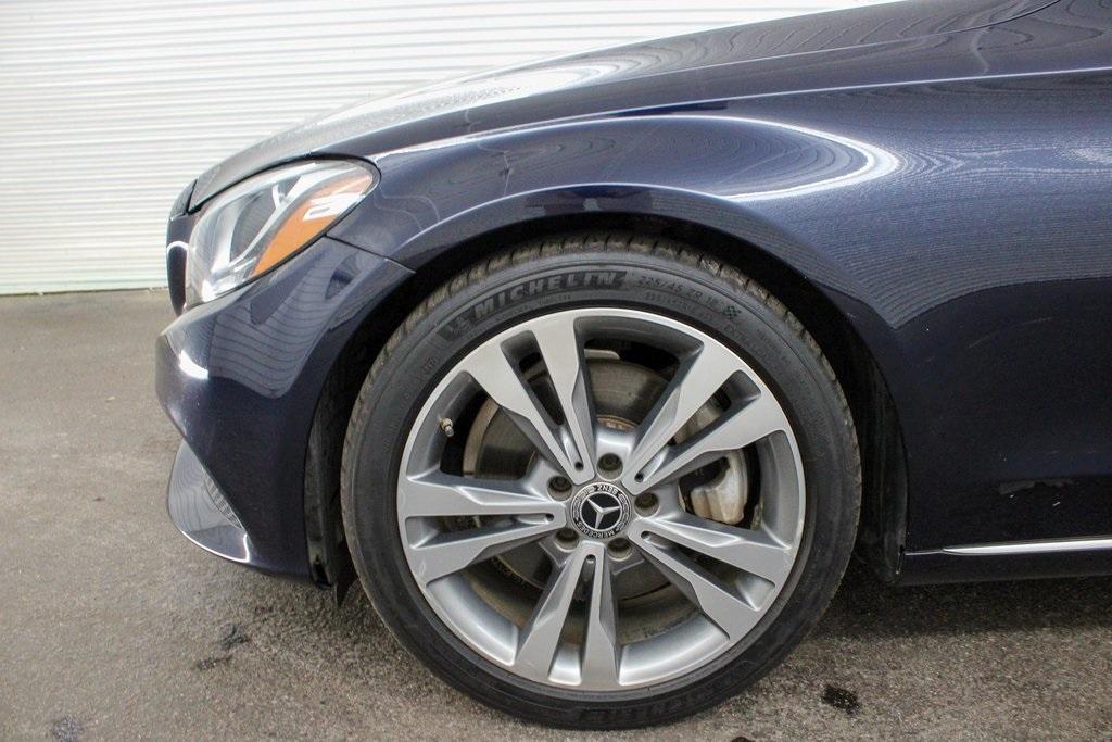 used 2018 Mercedes-Benz C-Class car, priced at $19,989