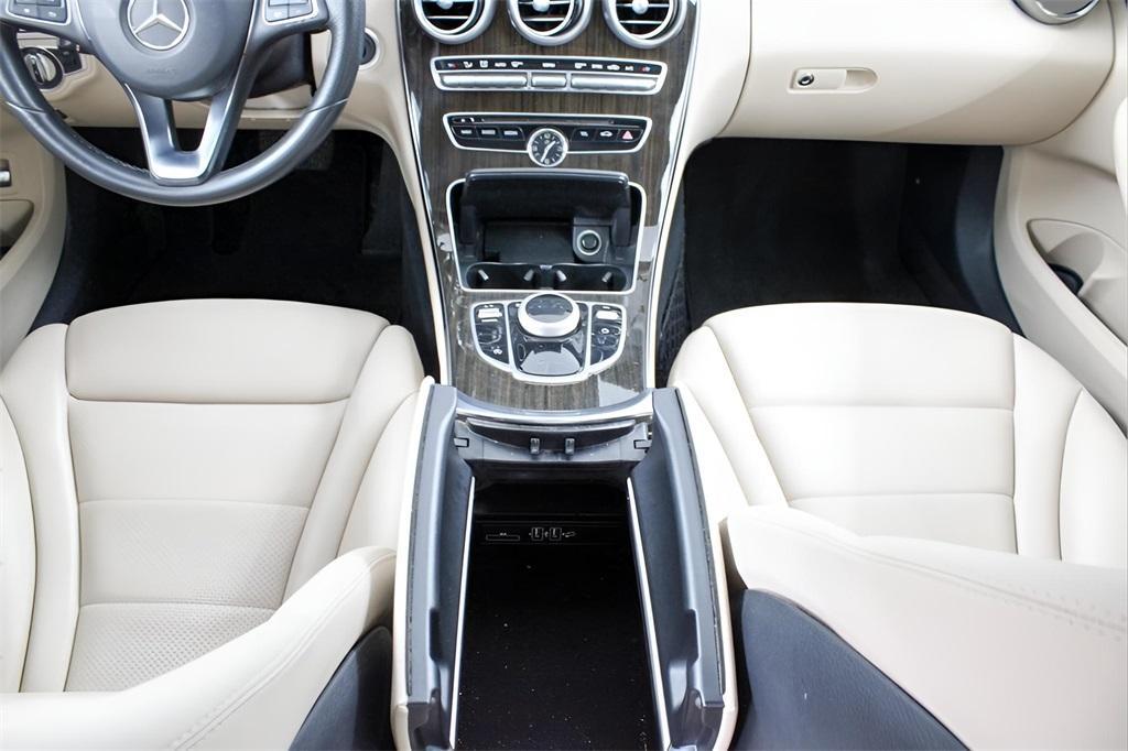 used 2018 Mercedes-Benz C-Class car, priced at $17,989