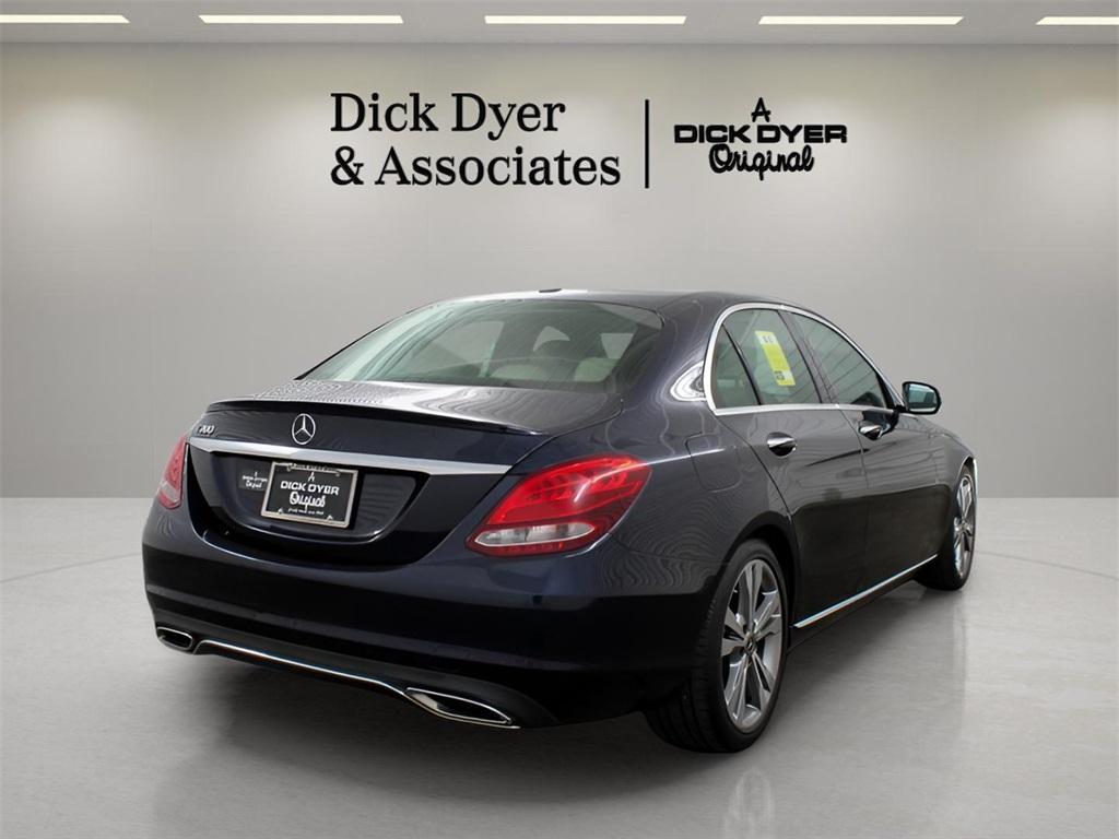 used 2018 Mercedes-Benz C-Class car, priced at $17,989