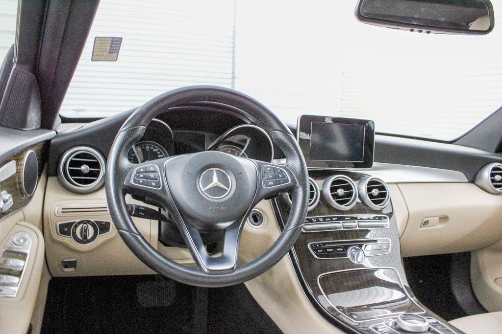 used 2018 Mercedes-Benz C-Class car, priced at $19,989