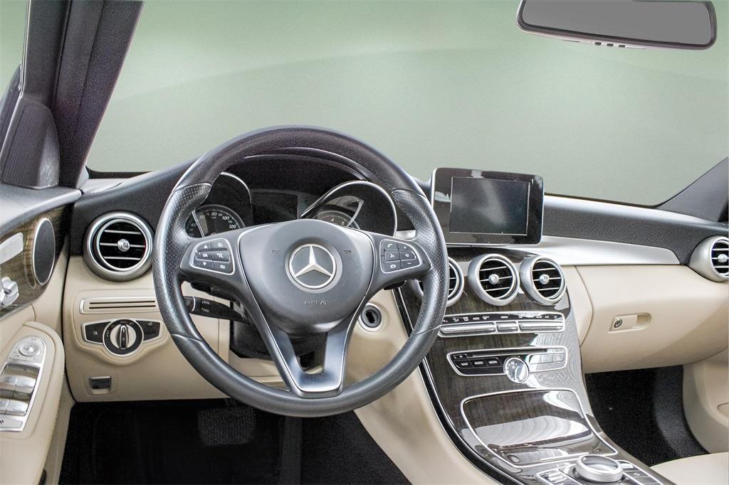 used 2018 Mercedes-Benz C-Class car, priced at $17,989
