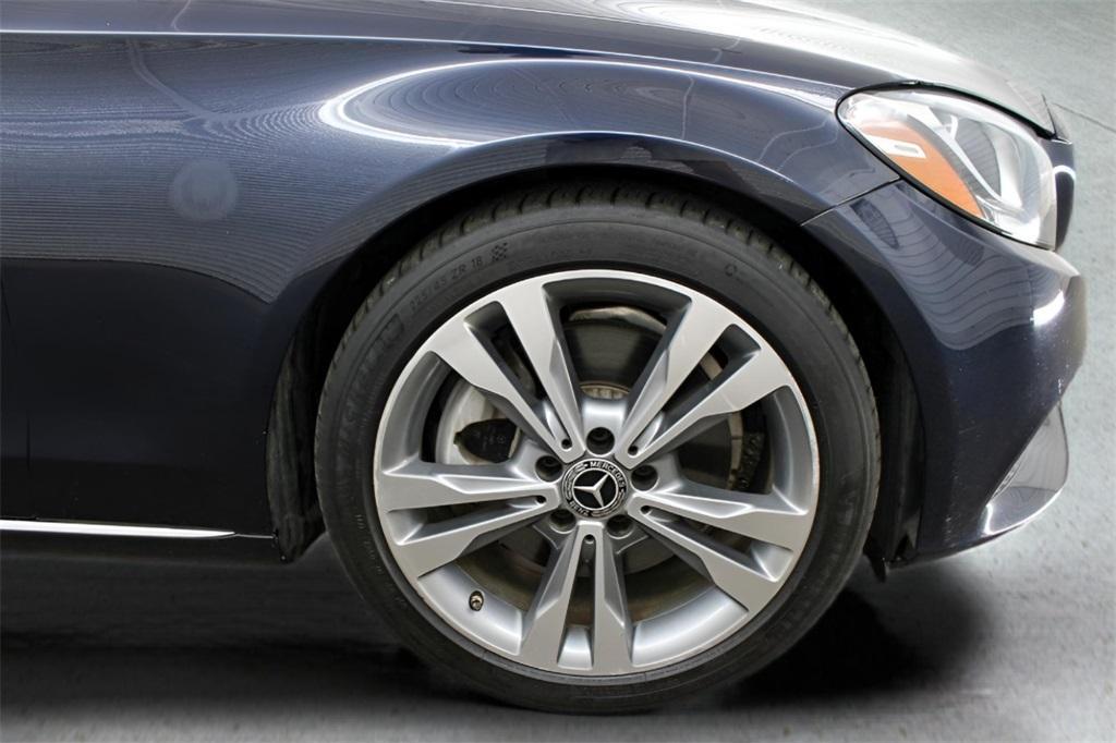 used 2018 Mercedes-Benz C-Class car, priced at $17,989