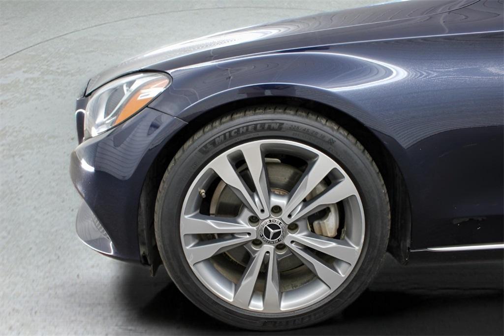 used 2018 Mercedes-Benz C-Class car, priced at $17,989