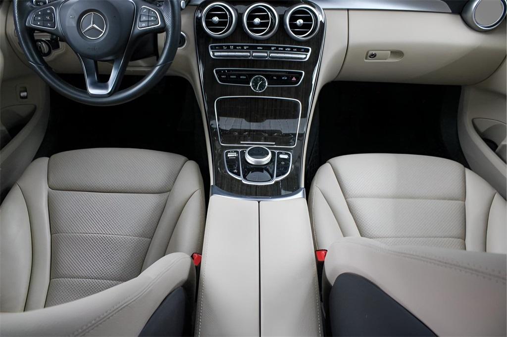 used 2018 Mercedes-Benz C-Class car, priced at $17,989