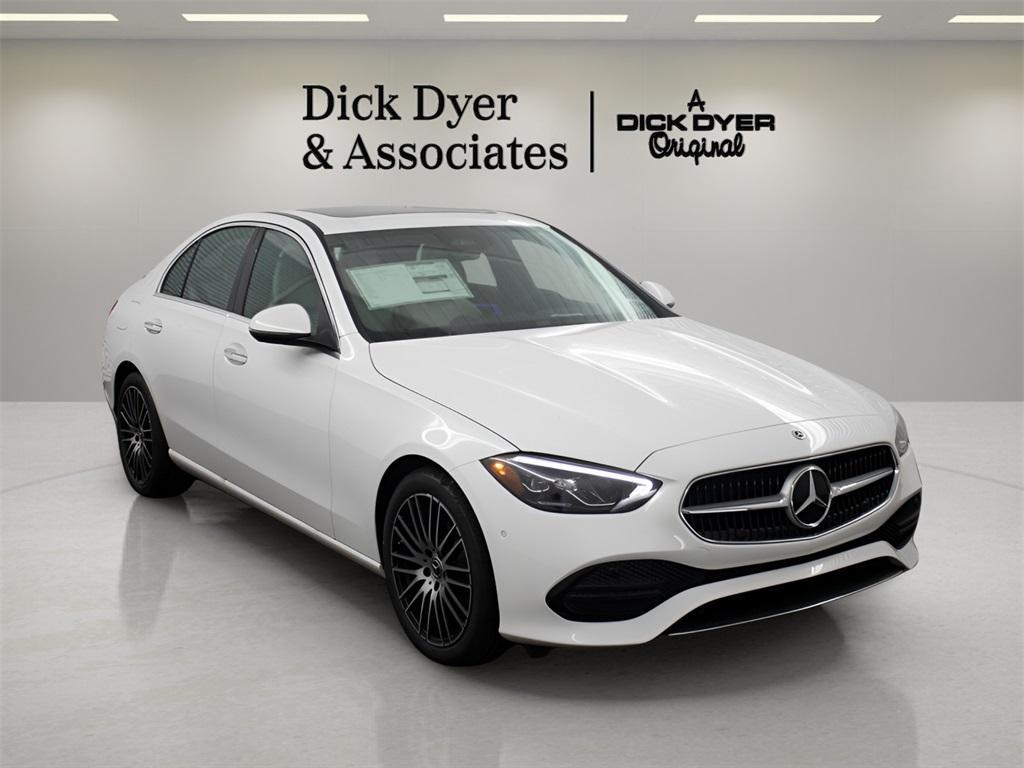 used 2024 Mercedes-Benz C-Class car, priced at $40,989