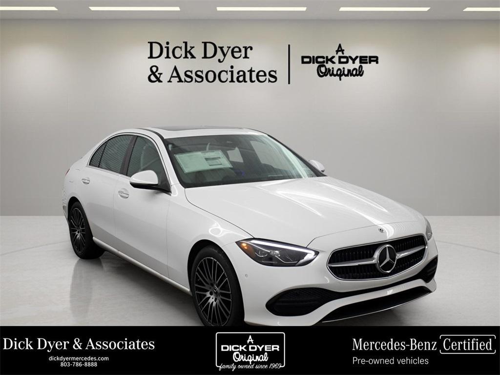 used 2024 Mercedes-Benz C-Class car, priced at $42,989