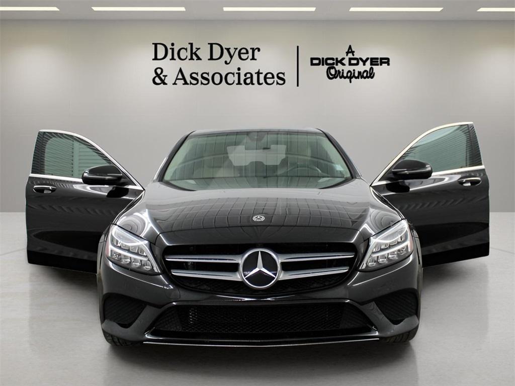 used 2021 Mercedes-Benz C-Class car, priced at $24,989