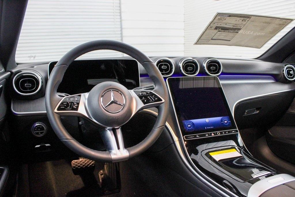 new 2025 Mercedes-Benz C-Class car, priced at $51,685