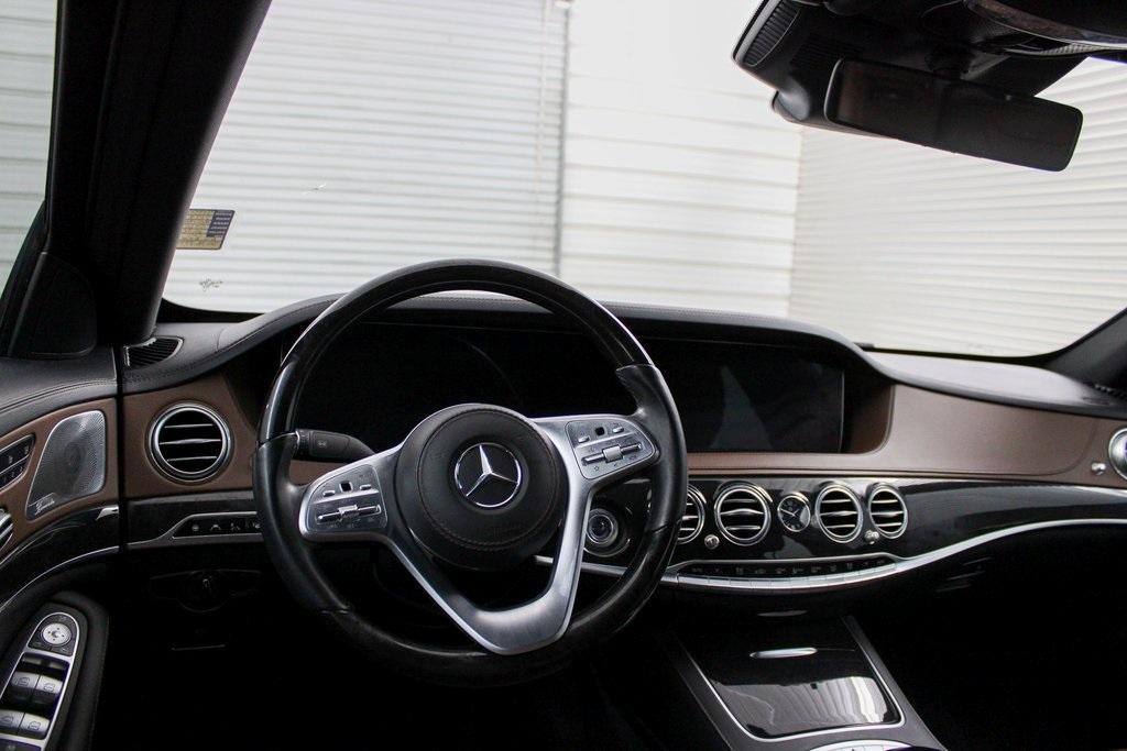 used 2019 Mercedes-Benz S-Class car, priced at $38,989