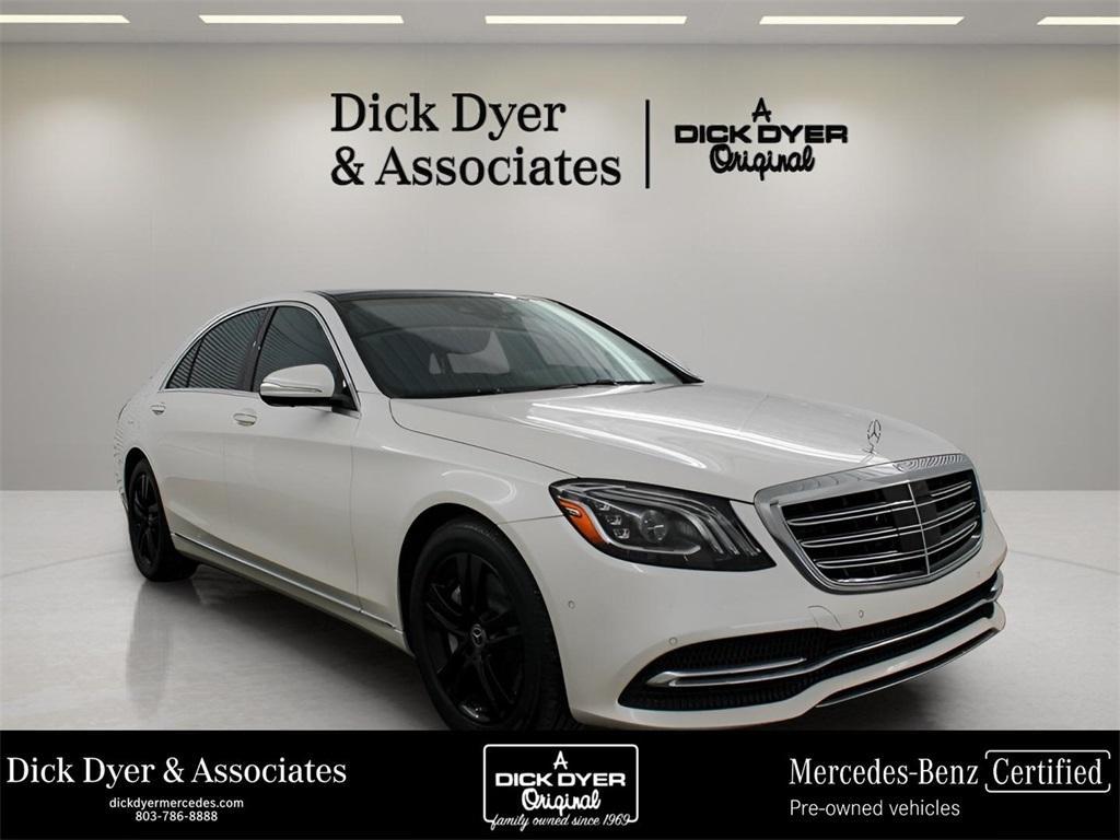 used 2019 Mercedes-Benz S-Class car, priced at $35,989