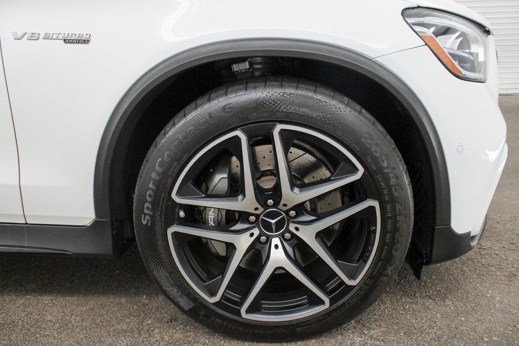 used 2021 Mercedes-Benz AMG GLC 63 car, priced at $64,989