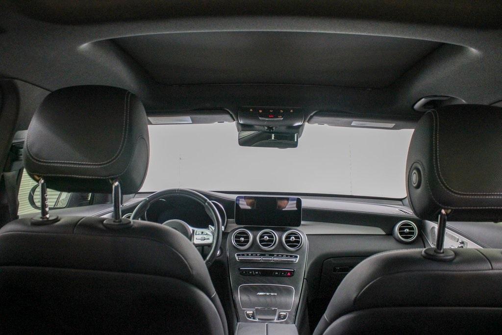 used 2021 Mercedes-Benz AMG GLC 63 car, priced at $64,989