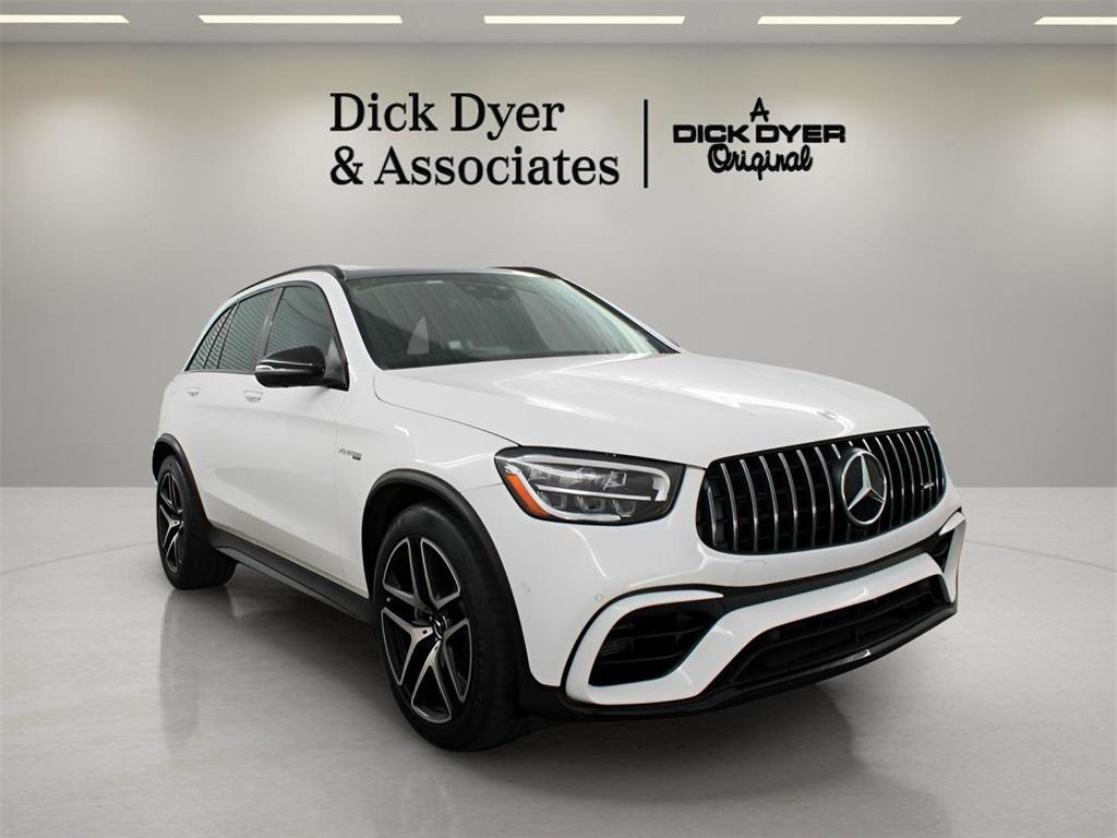 used 2021 Mercedes-Benz AMG GLC 63 car, priced at $62,989