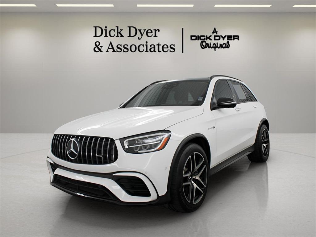 used 2021 Mercedes-Benz AMG GLC 63 car, priced at $62,989