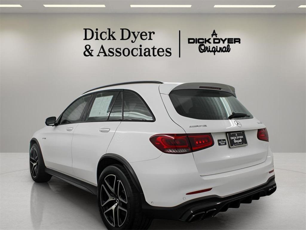 used 2021 Mercedes-Benz AMG GLC 63 car, priced at $62,989