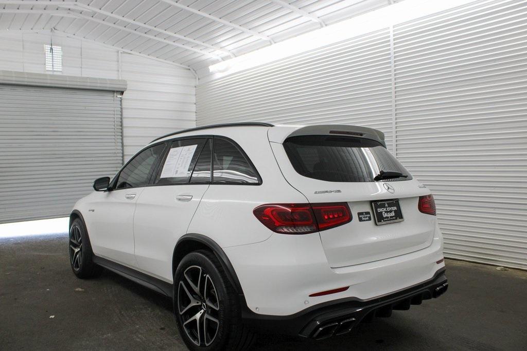 used 2021 Mercedes-Benz AMG GLC 63 car, priced at $64,989