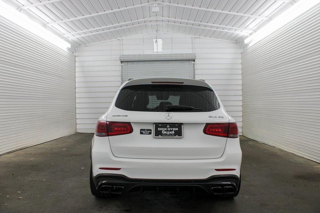 used 2021 Mercedes-Benz AMG GLC 63 car, priced at $64,989