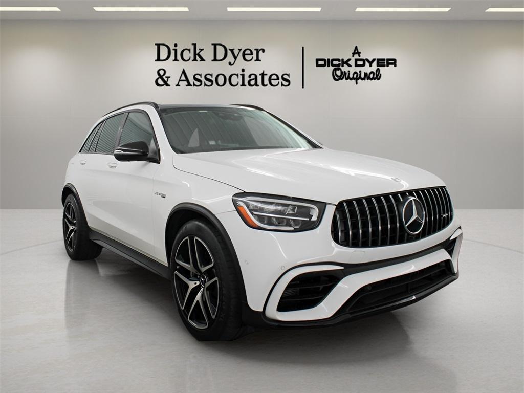 used 2021 Mercedes-Benz AMG GLC 63 car, priced at $60,989