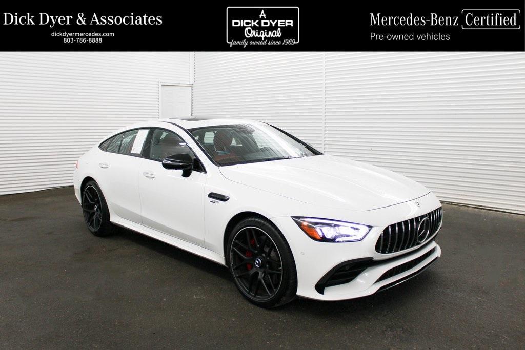 used 2022 Mercedes-Benz AMG GT 43 car, priced at $79,989