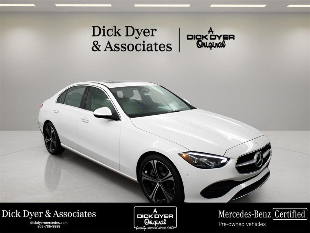 used 2024 Mercedes-Benz C-Class car, priced at $45,989