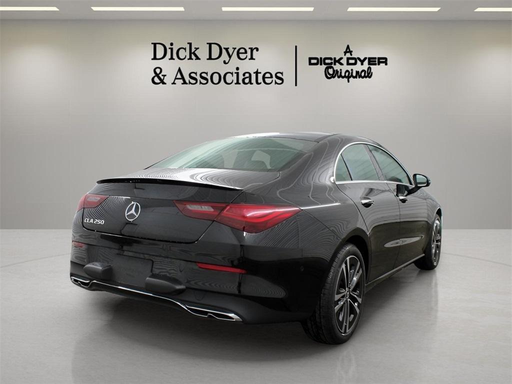 new 2025 Mercedes-Benz CLA 250 car, priced at $49,595