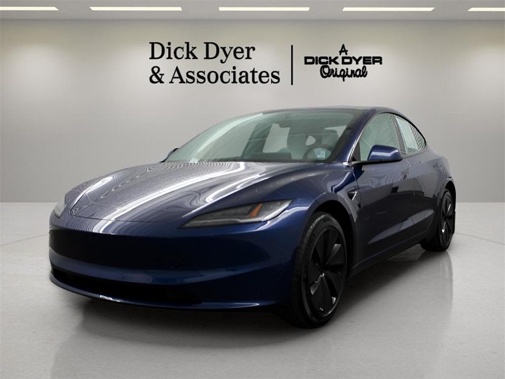 used 2025 Tesla Model 3 car, priced at $33,989