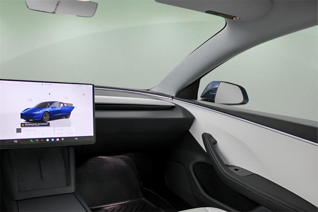 used 2025 Tesla Model 3 car, priced at $33,989