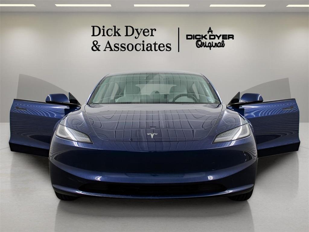 used 2025 Tesla Model 3 car, priced at $33,989