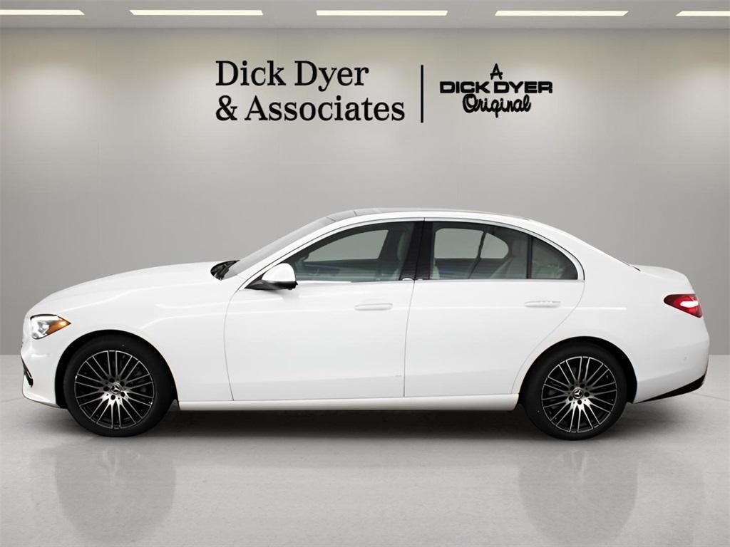 new 2025 Mercedes-Benz C-Class car, priced at $53,505
