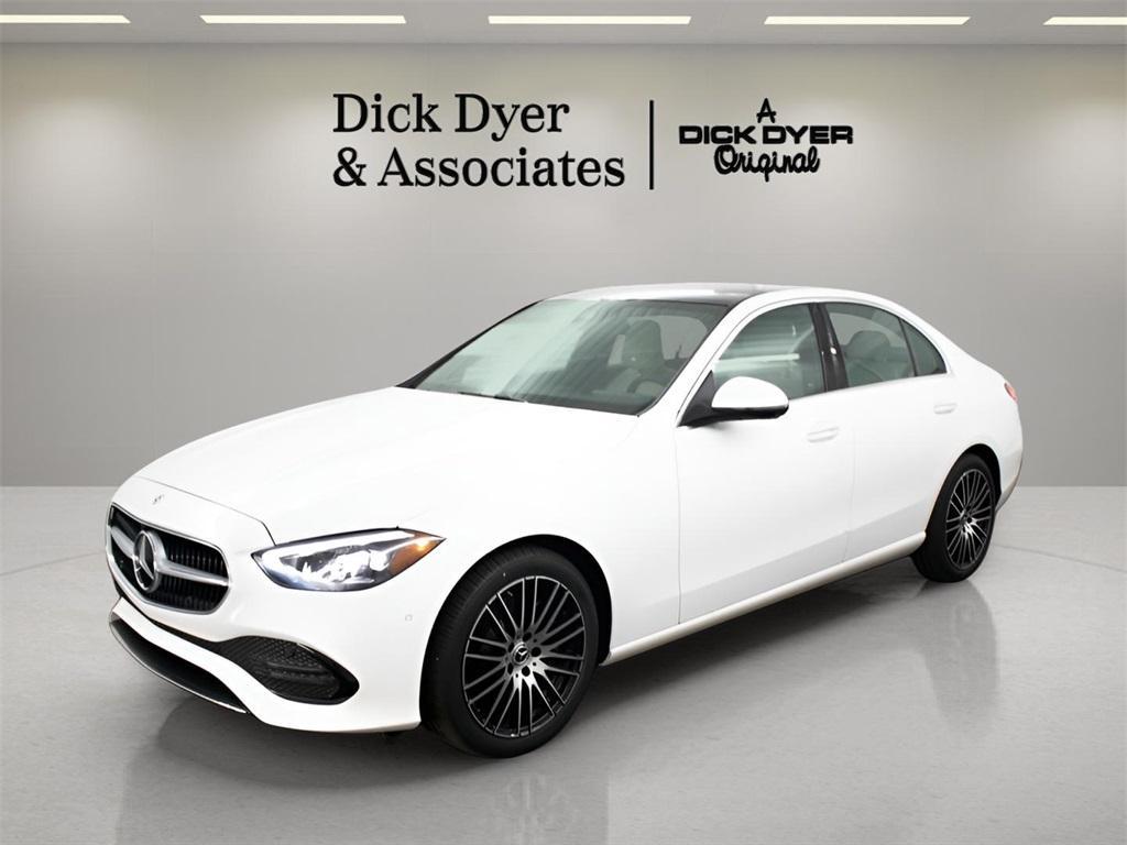new 2025 Mercedes-Benz C-Class car, priced at $53,505