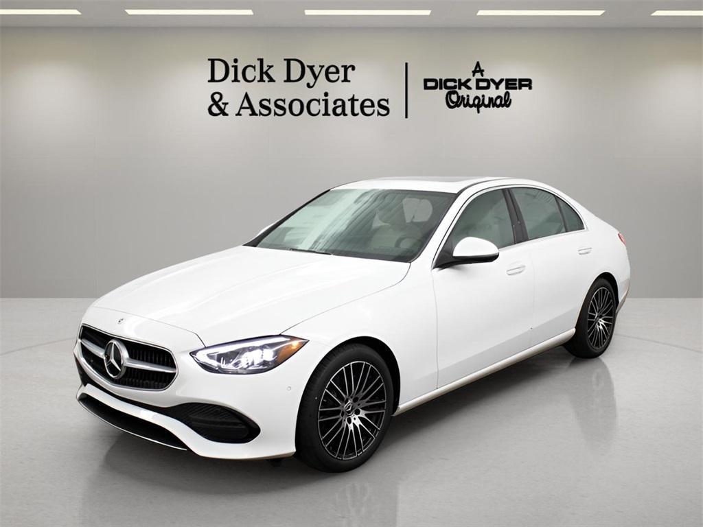 used 2024 Mercedes-Benz C-Class car, priced at $41,989