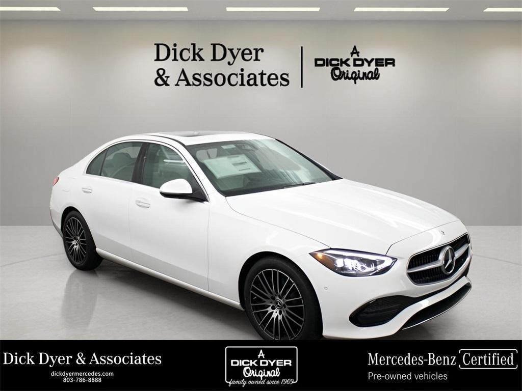 used 2024 Mercedes-Benz C-Class car, priced at $41,989