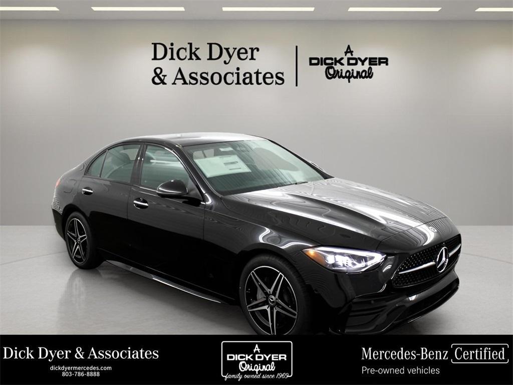 used 2024 Mercedes-Benz C-Class car, priced at $46,989