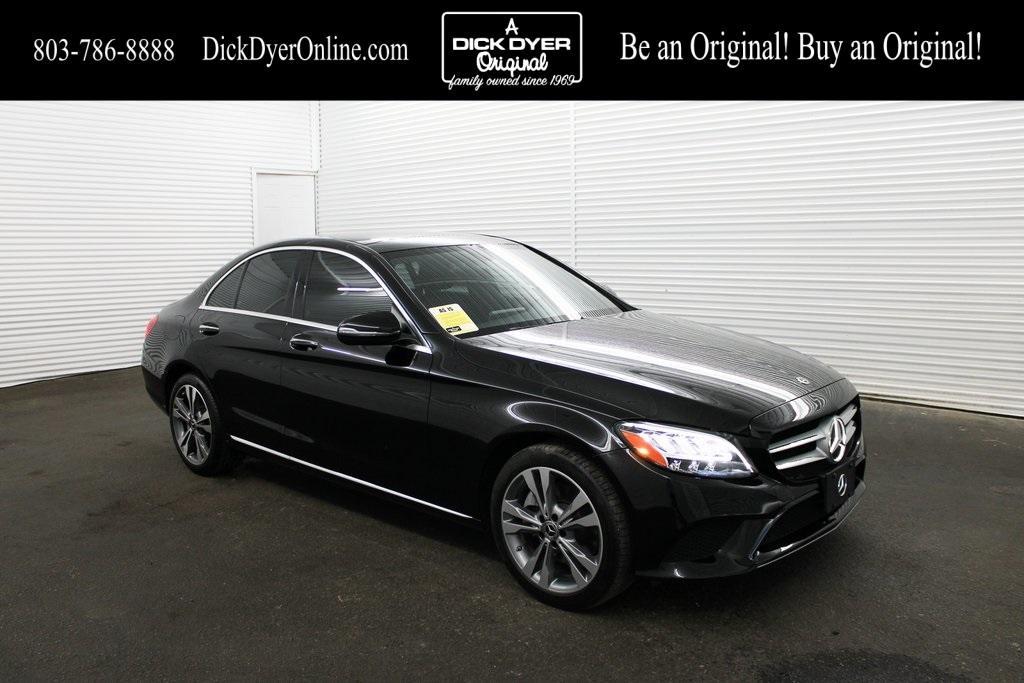 used 2019 Mercedes-Benz C-Class car, priced at $24,989